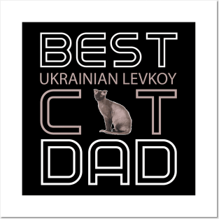 Best Ukrainian Levkoy Cat Dad Posters and Art